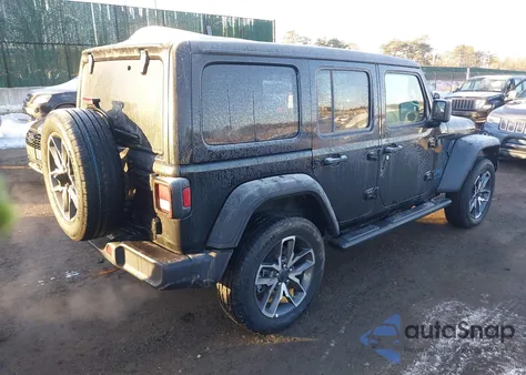 2025 Jeep Wrangler 4Xe Sport S 4Xe from USA, damaged, VIN 1C4RJXN64SW603933